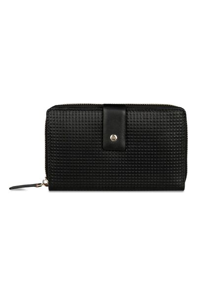 BUGATTI Noemi Geldbörse RFID-Schutz Leder 16 cm