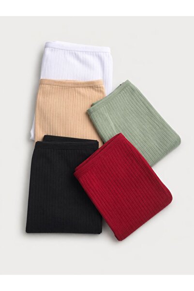 Gold Night Γυναικεία βαμβακερά εσώρουχα μεγάλου μεγέθους Bato, συσκευασία 5 τ...