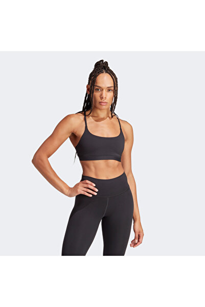 adidas Γυναικείο Μαύρο Σουτιέν Ελαφριάς Υποστήριξης All Me