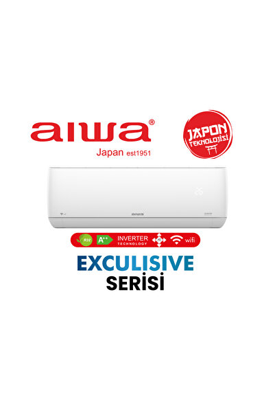 Aiwa Exclusive Serisi 18000 BTU Inverter Klima - Wifi, 4D Hava Akışı, Sessiz Mod