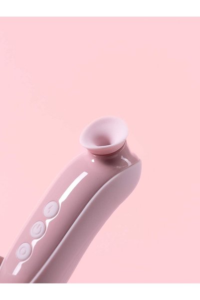 OEM Taylor - Stimulator pentru Clitoris cu Sucțiune si Vibrații - Roz Pal