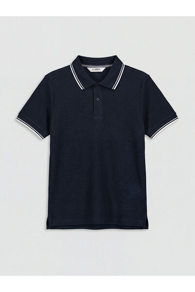 LC Waikiki Vizyon New Season Short Sleeve Polo Collar Boys' T-Shirt