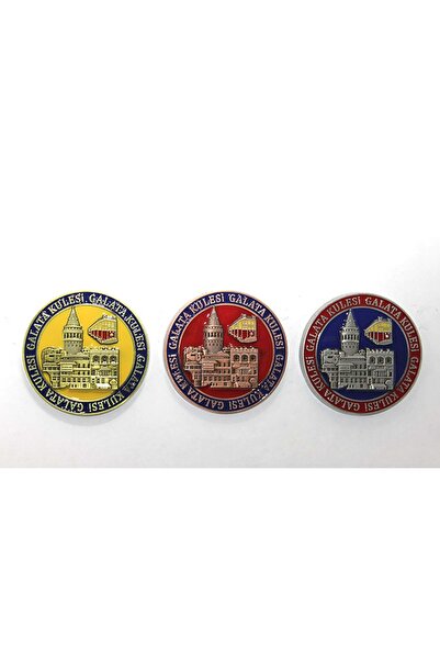 Genel Markalar Galata Kulesi Temalı Yöresel Dekoratif Magnet 7,5 Cm İstanbul ...