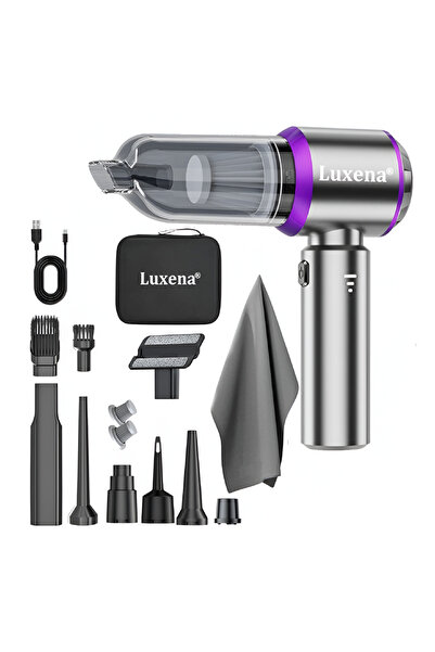 luxena Aspirator auto portabil cu baterie 4 în 1 Luxena ® Funcție de aspirare...