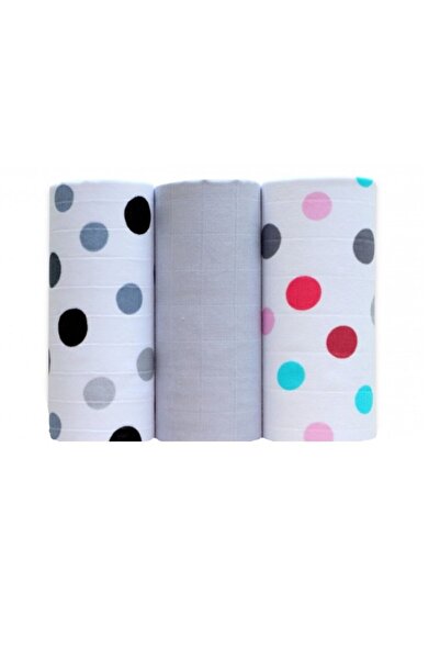 EgaKids Set 3 scutece din bumbac 60x80 cm model No19
