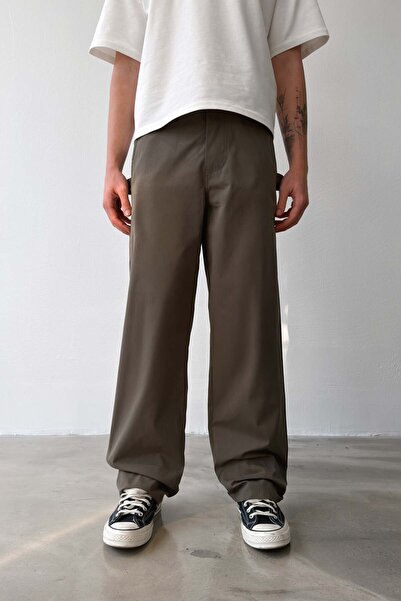 Flaw Wear Casual Regular Fit Parachute Fabric Trousers