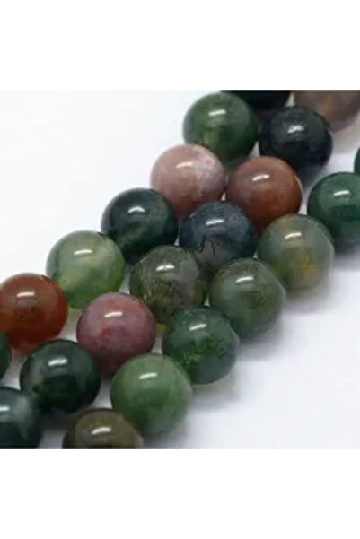 GemSale Mărgele agat indian 8mm 38cm~44 bucăți
