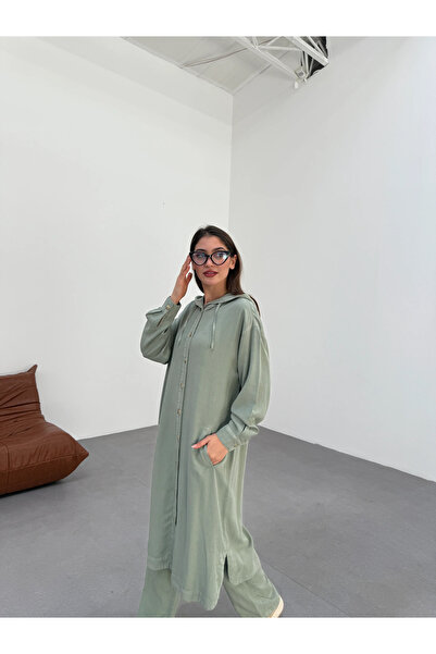 TATULA طقم بقلنسوة خفيف الوزن ومريح