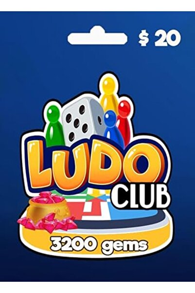 Generic لودو كلوب: 3200 جيم [كود رقمي]