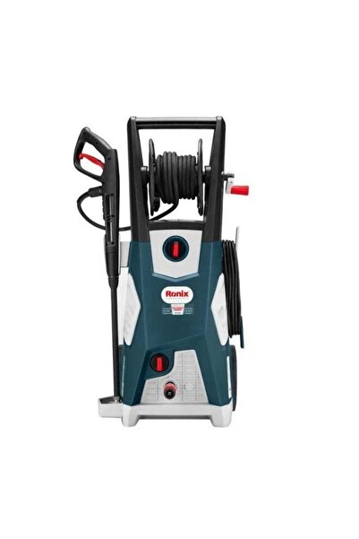Ronix غسالة ضغط 3000 واط بقوة 180 بار - تدفق 9.2 لتر/دقيقة، مع بكرة خرطوم، أد...