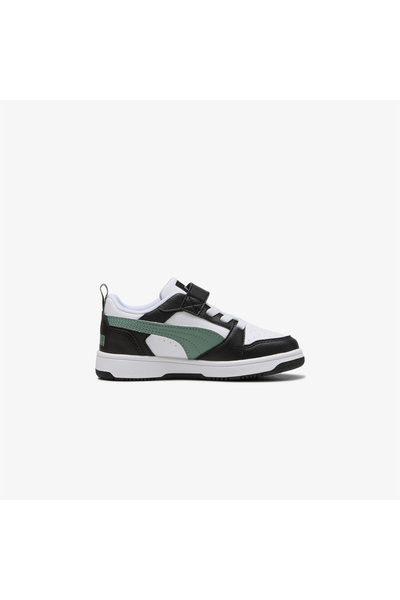 Puma Rebound V6 Lo Ac+ Ps Çocuk Siyah Spor Ayakkabı