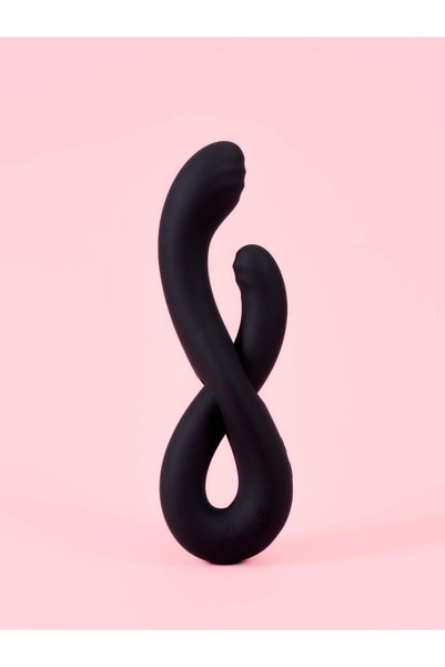 OEM Judy - Vibrator Flexibil cu Două Capete - Negru