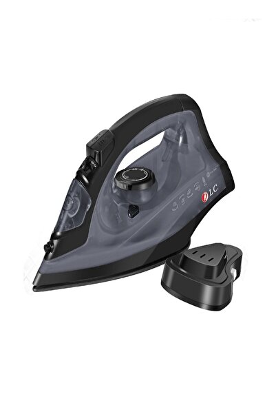 DLC مكواة بخارية 2200 واط باللون الأسود