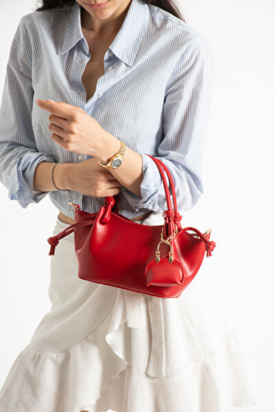 cocy-col HOSEA MODEL CHARM ΚΟΚΚΙΝΗ ΓΥΝΑΙΚΕΙΑ ΤΣΑΝΤΑ ΧΕΡΙΟΥ ΚΑΙ ΩΜΟΥ ΜΕ ΔΩΡΟ