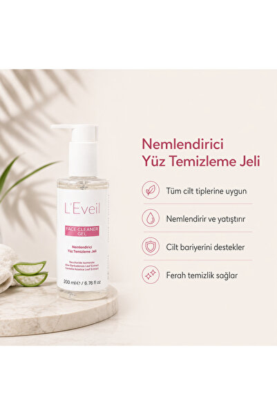 L'eveil جل تنظيف الوجه المرطب - جل تنظيف الوجه