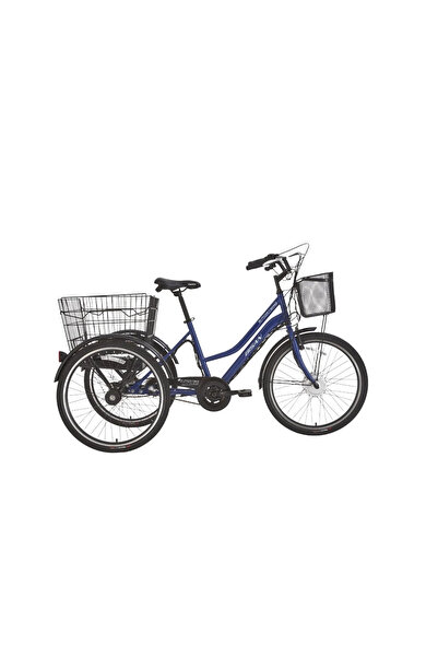 Bisan E-PORTER L ÜÇ TEKERLİ ELEKTRİKLİ BİSİKLET 44CM V 24 JANT NEX.3 VİTES LA...
