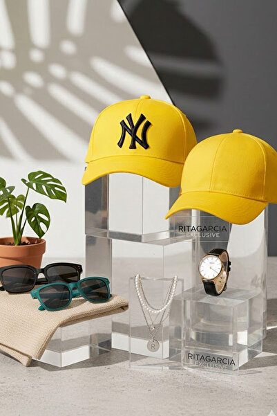 Ritagarcia Unisex Σετ 2 τεμαχίων: 1 Κεντημένο καπέλο & 1 Απλό Βασικό Ρυθμιζόμ...