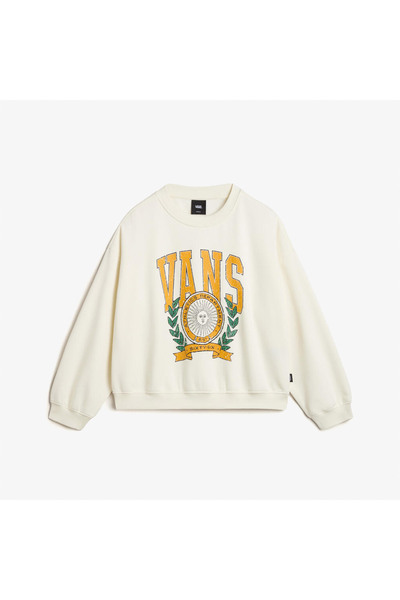 Vans First Team Loose Crew Çocuk Pembe Sweatshirt