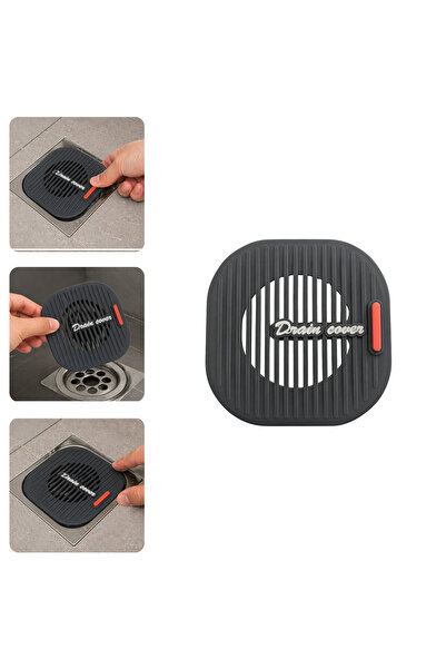 sengenegel Süzgeçli Kokulu Banyo Mutfak Lavabo Gider Kapatıcı Kapak Mat