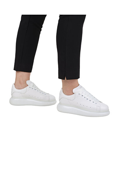 FAVORİSPOR Şeffaf Taban Klasik Unisex Ayakkabı Alexander Mcqueen Ithal