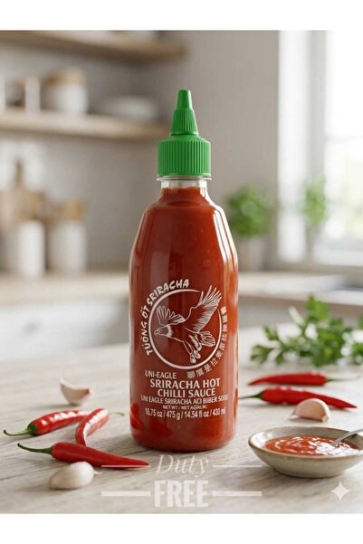 hijazigroup Sriracha Acı Biber Sosu Uni Eagle 475 Gram