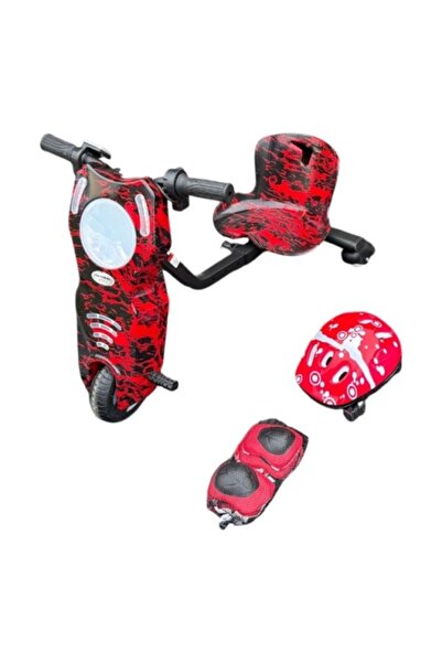 E-ANAMAG Ηλεκτρικό Τρίκυκλο Ντριφτ για Παιδιά με Σετ Προστασίας