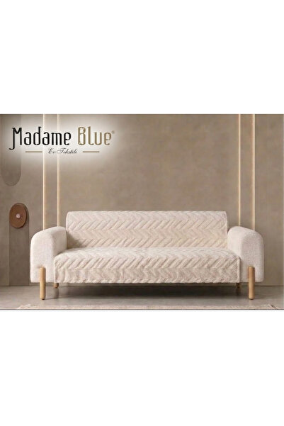 Madame Blue WELSOFT 3D SÜNGERLİ KOLTUK ÇEKYAT ÖRTÜSÜ
