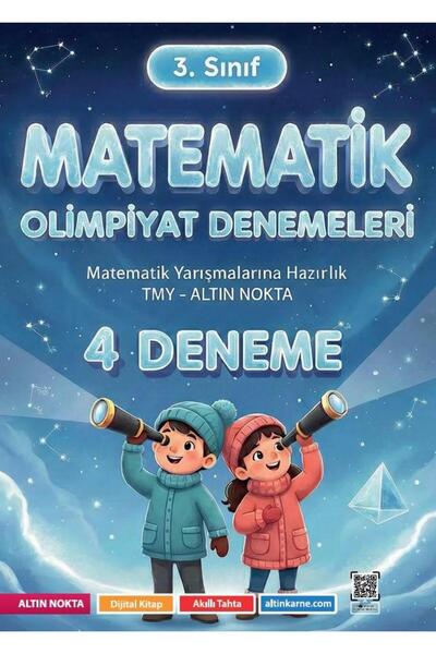 Altın Nokta Yayınevi Altın Nokta Yayınları 3. Sınıf Matematik Olimpiyat Denem...