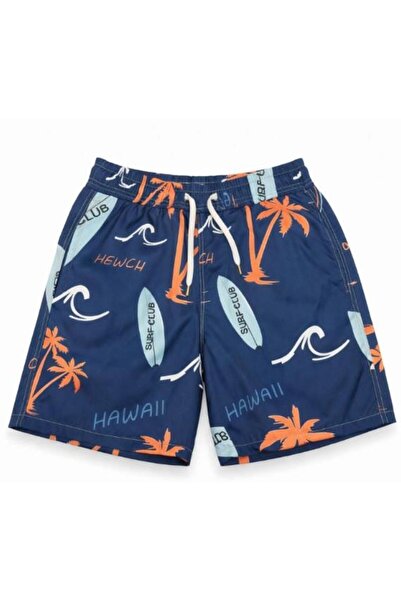 vovido Αγορίστικο μαγιό με σχέδια – Καλοκαιρινό σορτς με διπλή τσέπη με φερμο...