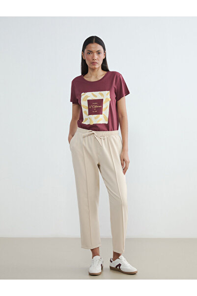 LC Waikiki Peak New Season Elastic Waist Women's Trousers