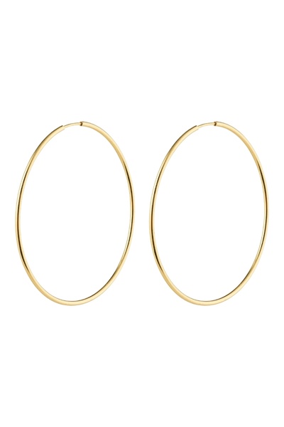 BEBEGOLD Σκουλαρίκια από χρυσό 14Κ για Εφήβους και Ενήλικες, Κλασικό Κομψό Σχ...