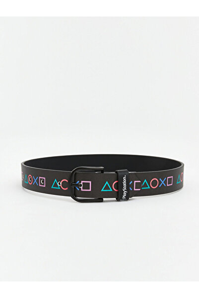 LC Waikiki Trendlucky Boys' Belt with Playstation Print and Difference in Color