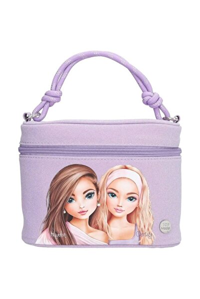 Top Model Τσάντα μακιγιάζ Topmodel σε μωβ απόχρωση