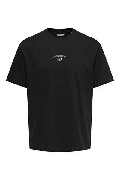 Only & Sons Onscaspian Airflex Process Boxy SS Tee Ανδρικό T-Shirt Μαύρο (220...