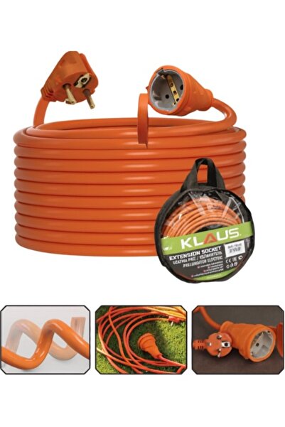 Bervas Ηλεκτρικό καλώδιο προέκτασης 10 μ. 3x1.5 με βύσμα Σούκο