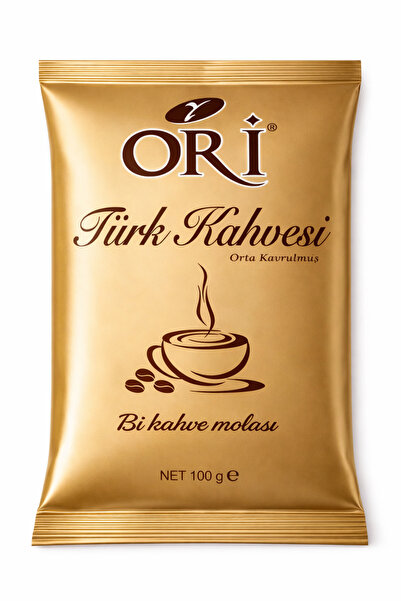 Ori Medium Roasted Turkish Coffee 100 Gr.