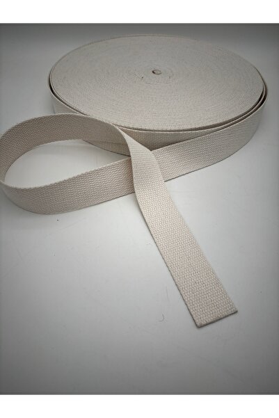 kumasfabrik (4 εκ. πλάτος) 100% ΒΑΜΒΑΚΙ Λουράκι τσάντας/Λαβή τσάντας/Στενή υφ...