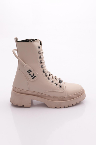 DGN K9085 Γυναικείες μπότες με κορδόνια