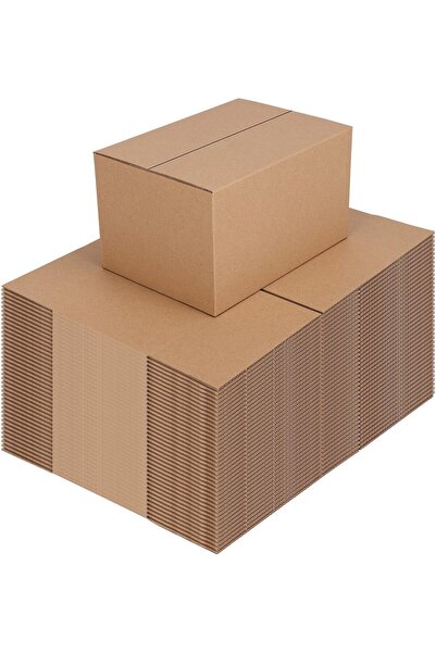 Generic صناديق شحن مموجة مقاس 60 × 35 × 40 سم , 48 قطعه