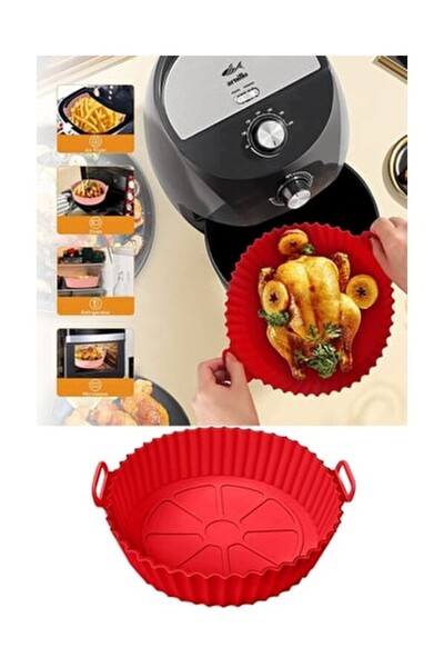 Roccos Airfryer silikon Pişirme kabı, Airfrey airfirey hava fritöz kalıbı