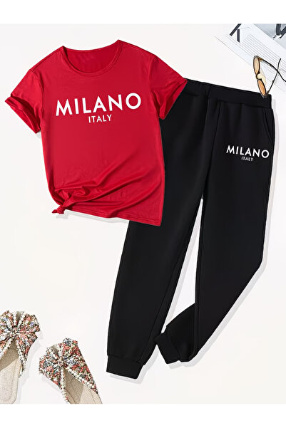 LAVİTTA Milano b Printed sweatpants and t-shirt - j Jogger Pants t-shirt bott...