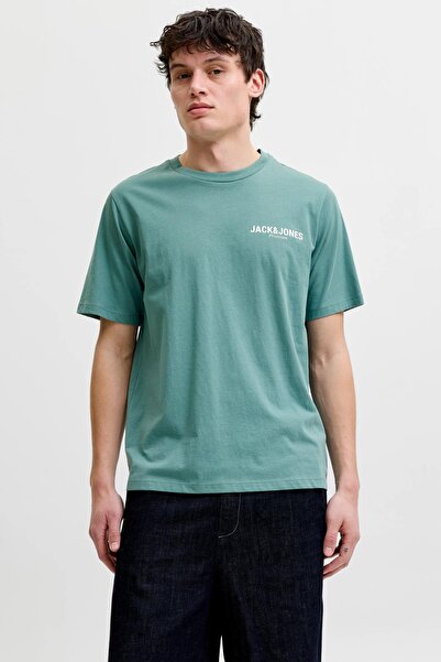 Jack & Jones JPRBLAOSCAR Ανδρικό μπλουζάκι με κοντό μανίκι, βαμβακερό, κομψό ...