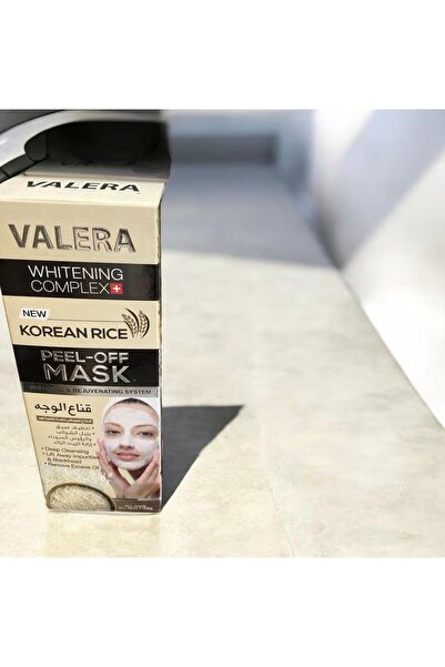 Valera Korean Rice Whitening Complex Peel-Off Mask, Deep Cleansing, All Skin ...
