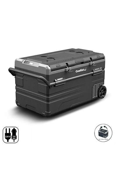 Coolist CLK120W 12/24V 220Volt 114 Litre Tek Bölmeli Tekerlekli Outdoor Kompr...