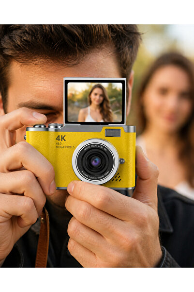 UCUZTEKNO Trendlia LK007 FOTOĞRAF MAKİNESİ SARI