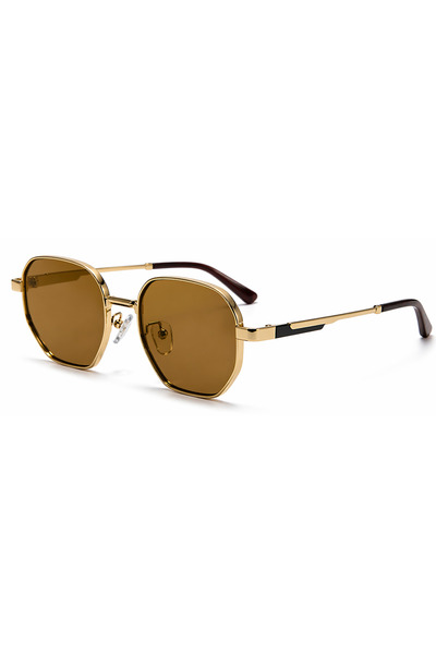 Toz Vintage Lipento Coffee Metal Frame Coffee Glass Geometric Unisex Vintage ...