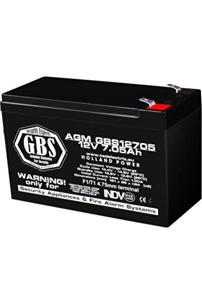 TED Electric Acumulator 12V Sisteme Alarma, Dimensiuni 151 x 65 x 95 mm, Bate...
