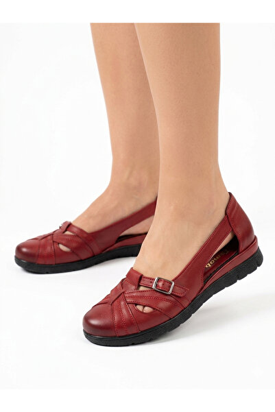 Tamdabu Ayakkabı Γνήσιο Δερμάτινο Χειροποίητο Καθημερινό Γυναικείο Σανδάλι