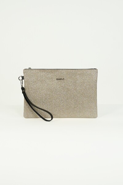 BAHELS Γυναικεία τσάντα Gold Shine Girl, τσάντα πορτφόλιο και βραδινή τσάντα