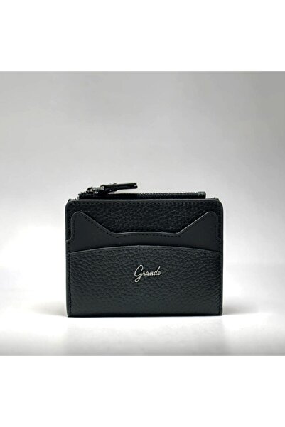 Grande Γυναικείο πορτοφόλι από γνήσιο δέρμα, μικρού μεγέθους